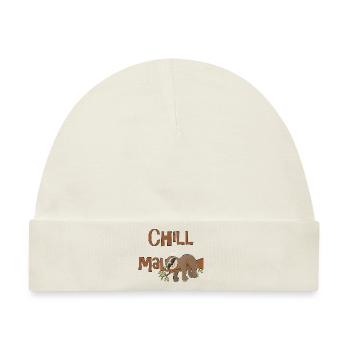 Chill Mal - Baby Premium Organic Mütze - Naturweiß - Vorne