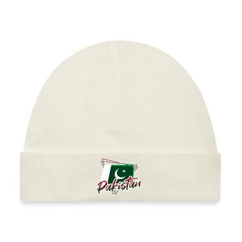 Pakistan - Baby Premium Organic Mütze - Naturweiß - Vorne