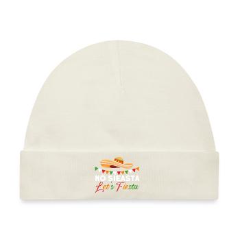 Mexikanisch Cinco De Mayo Fiesta - Baby Premium Organic Mütze - Naturweiß - Vorne