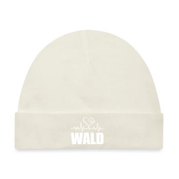 Heartbeat Wald - Baby Premium Organic Mütze - Naturweiß - Vorne