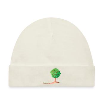 Liebe Apfelbaum - Baby Premium Organic Mütze - Naturweiß - Vorne