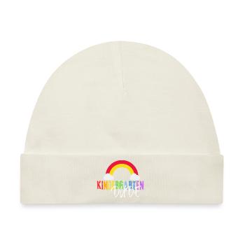 Kindergarten Dude - Baby Premium Organic Mütze - Naturweiß - Vorne