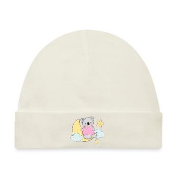 Koala Blue Olivia - Baby Premium Organic Mütze - Naturweiß - Vorne