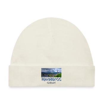 Inverness - Baby Premium Organic Mütze - Naturweiß - Vorne