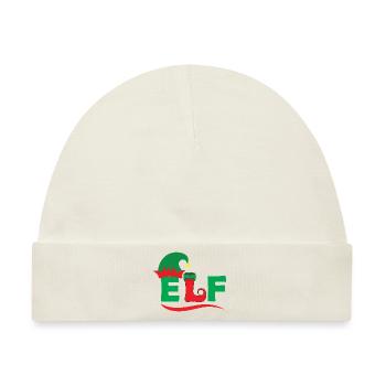 Elf - Baby Premium Organic Mütze - Naturweiß - Vorne