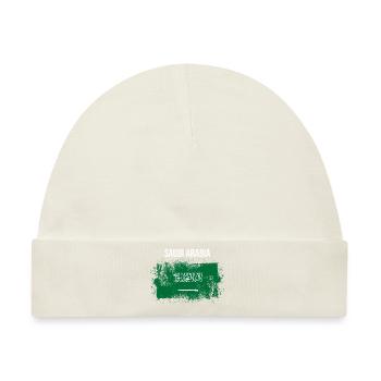 Saudi-Arabien - Baby Premium Organic Mütze - Naturweiß - Vorne