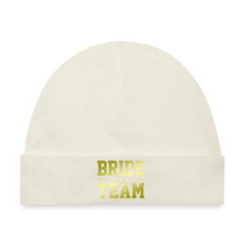Bride Team - Baby Premium Organic Mütze - Naturweiß - Vorne