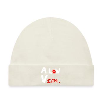 A low vera - Baby Premium Organic Mütze - Naturweiß - Vorne
