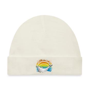 Delfin - Baby Premium Organic Mütze - Naturweiß - Vorne