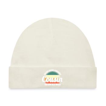 Cousin - Baby Premium Organic Mütze - Naturweiß - Vorne