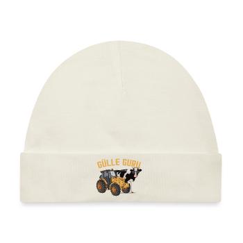 Gülle Guru - Baby Premium Organic Mütze - Naturweiß - Vorne