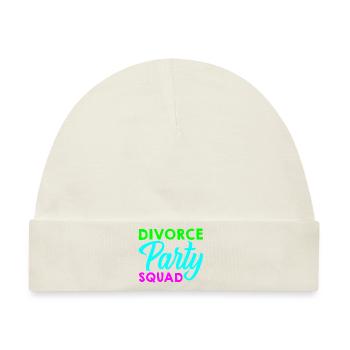 Divorce Party Squad - Baby Premium Organic Mütze - Naturweiß - Vorne