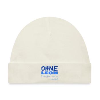 Hero leon - Baby Premium Organic Mütze - Naturweiß - Vorne