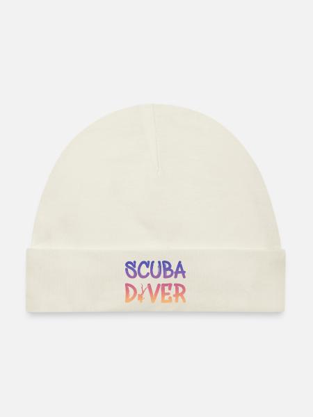 Scuba Diver - Baby Premium Organic Mütze - Naturweiß