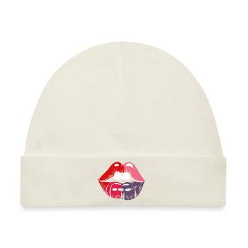 LIPPEN - Baby Premium Organic Mütze - Naturweiß - Vorne