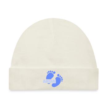 Geburt Arian - Baby Premium Organic Mütze - Naturweiß - Vorne