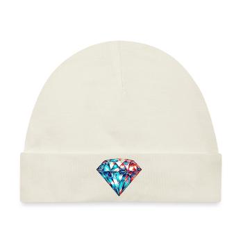 Diamant - Baby Premium Organic Mütze - Naturweiß - Vorne