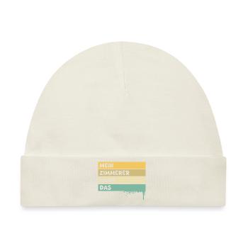 Zimmerer - Baby Premium Organic Mütze - Naturweiß - Vorne