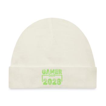 2028 - Baby Premium Organic Mütze - Naturweiß - Vorne