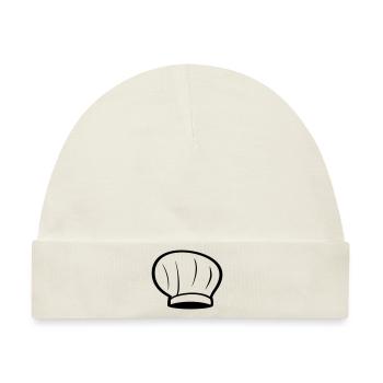 Küchenchef - Baby Premium Organic Mütze - Naturweiß - Vorne