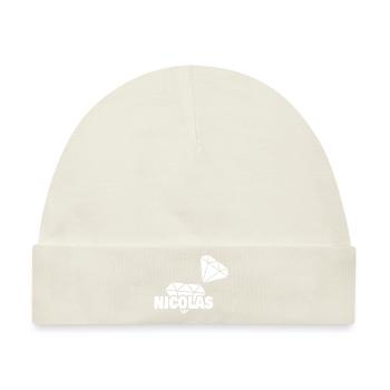 Kostbar Nicolas - Baby Premium Organic Mütze - Naturweiß - Vorne