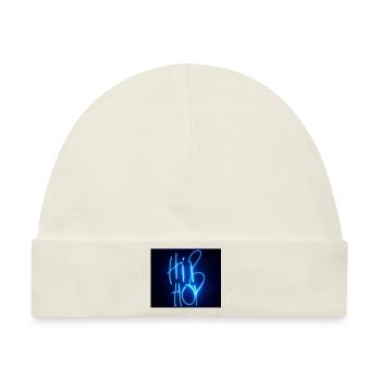 hip hop - Baby Premium Organic Mütze - Naturweiß - Vorne