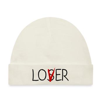 Loser-Liebhaber - Baby Premium Organic Mütze - Naturweiß - Vorne
