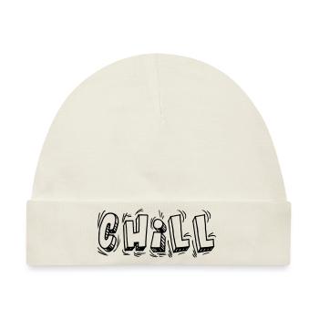 Chill - Baby Premium Organic Mütze - Naturweiß - Vorne