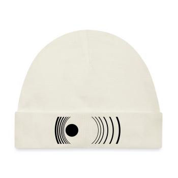 dopplereffekt - Baby Premium Organic Mütze - Naturweiß - Vorne