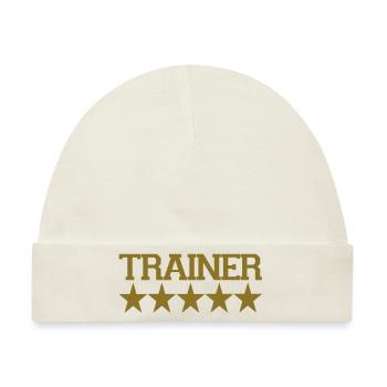 trainer - Baby Premium Organic Mütze - Naturweiß - Vorne