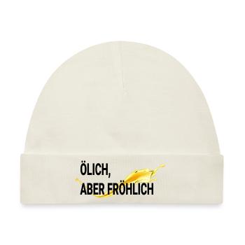 ÖLICH ABER FRÖHLICH - Baby Premium Organic Mütze - Naturweiß - Vorne
