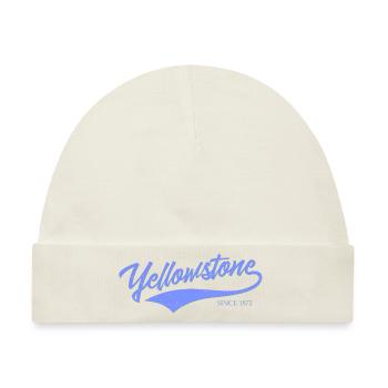 Yellowstone Swoosh Vintage - Baby Premium Organic Mütze - Naturweiß - Vorne