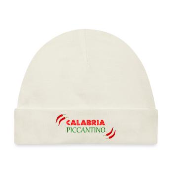 Kalabrien Piccantino, Chilischote, Geschenkidee - Baby Premium Organic Mütze - Naturweiß - Vorne