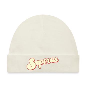 hooligan hools tribüne block 9a suptras ultras fan - Baby Premium Organic Mütze - Naturweiß - Vorne