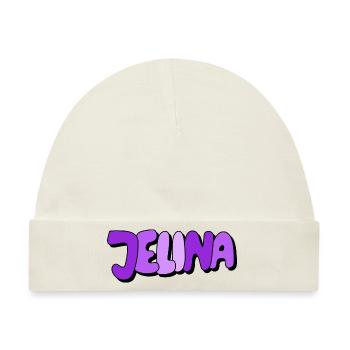 Jelina - Baby Premium Organic Mütze - Naturweiß - Vorne