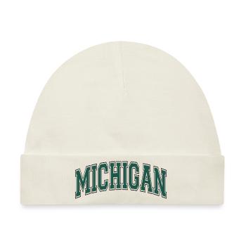 Michigan - Baby Premium Organic Mütze - Naturweiß - Vorne