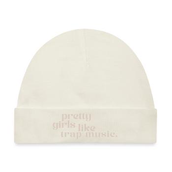 pretty girls - Baby Premium Organic Mütze - Naturweiß - Vorne