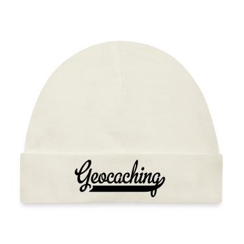 Geocaching - Baby Premium Organic Mütze - Naturweiß - Vorne