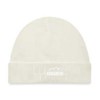 Annaberg Erzgebirge - Baby Premium Organic Mütze - Naturweiß - Vorne