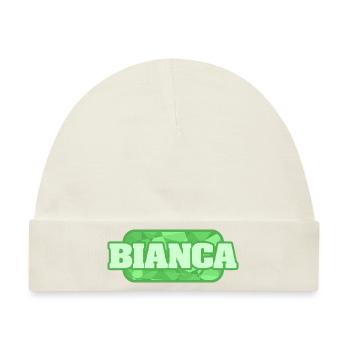 Bio Bianca - Baby Premium Organic Mütze - Naturweiß - Vorne