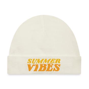 Summer vibes - Baby Premium Organic Mütze - Naturweiß - Vorne