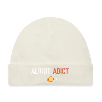 Aligot süchtig - Baby Premium Organic Mütze - Naturweiß - Vorne