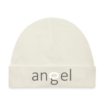 Angel - Engel - Baby Premium Organic Mütze - Naturweiß - Vorne