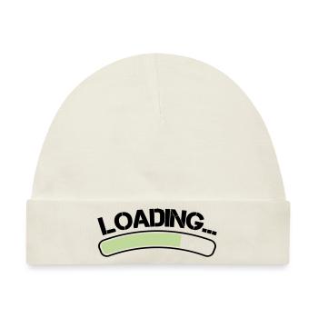 loading - Baby Premium Organic Mütze - Naturweiß - Vorne