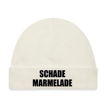 Schade Marmelade - Baby Premium Organic Mütze - Naturweiß - Vorne