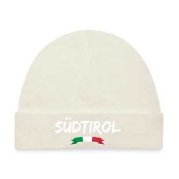 Südtirol - Baby Premium Organic Mütze - Naturweiß - Vorne