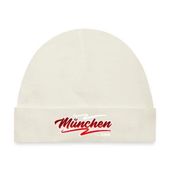 München - Baby Premium Organic Mütze - Naturweiß - Vorne