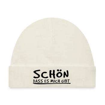 Schoen - Baby Premium Organic Mütze - Naturweiß - Vorne