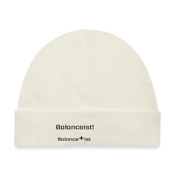 Balancist #New 7 sw - Baby Premium Organic Mütze - Naturweiß - Vorne