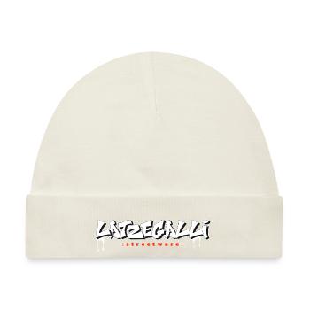 SAARLAND - Latzegalli streetwear - Baby Premium Organic Mütze - Naturweiß - Vorne